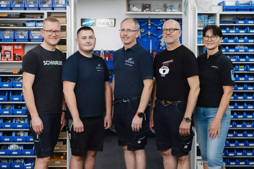 Team des Fahrradhaus Kralisch