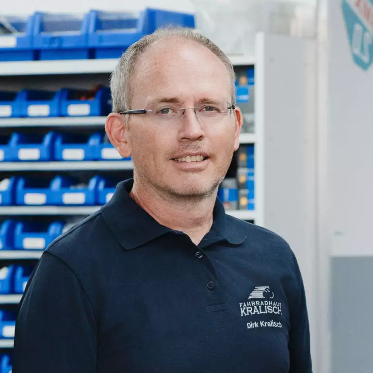 Inhaber des Fahrradhauses Dirk Kralisch
